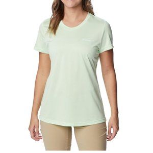 SOILED Columbia Women Quick Dry Hike Short Sleeve Tee Green Sz XS-2XL $50 C859